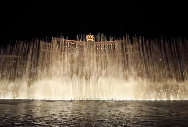 ベラージオ 噴水ショー